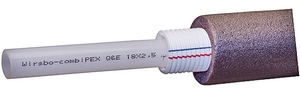 Uponor, combiPEX Q&E RIR Plus Iso, PEX-rr, rr i rr, 10mm isolering, 15x2,5/25/10, 50 m i gruppen Rr & rrdelar / PEX rr/-kopplingar hos Din VVS-Butik (2418530)