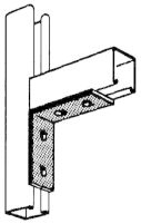 Ahlsell, 1160, Fstvinkel 90, 4hl 14mm, 95x95mm i gruppen Rr & rrdelar / Rrdelar & kopplingar / Fstdetaljer hos Din VVS-Butik (3820449)