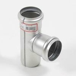 BLÜCHER, EuroPipe, Grenrör, 2muff, röd