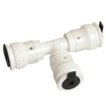 Broen, Henco Vision 9SK, T-rörs koppling, push x push x push, vit