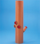 Wavin, Dräneringsbrunn, 70L sandfångare, rödbrun, 315/110/110mm