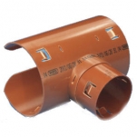 Sadelgrenrör, 92x92°, PVC