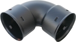 Pipelife, Byggdräneringsböj, 110x90°, PEH