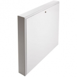 INB-550, Fördelarskåp, inbyggnad med dörr, vit, 700x550mm