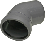 Nordic, Böj, grå, 50x45°, PP