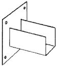 Ahlsell, Vggfste, 40x40x2mm i gruppen Rr & rrdelar / Rrdelar & kopplingar / Fstdetaljer hos Din VVS-Butik (3820524)