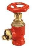 Brandpostventil, rak koppling/inlopp, 63/G65