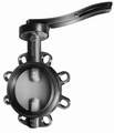 IA22012E ARI, Vridspjällventil, handspak, hög hals, DN200, PN16