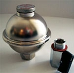 Airex Minor, Avluftningsventil, med kulventil, 10, PN4