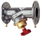 STAF-CI 65, Injusteringsventil, med flänsar, avlastad kägla, DN65, PN16