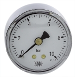 Beulco, 617D, Tryckmätare, utvändig gänga, bakåt, G8