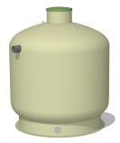 Baga Slamavskiljare 7 m3 för 3 - 6 hushåll