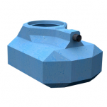 FANN SA 900 BDT Slamavskiljare (enbart tank)