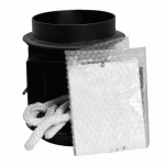 CTC Rökrör uppåt med sotlucka