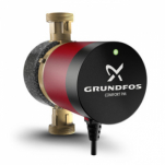 Grundfos Tappvarmvattenpump, UP 15-14BX, med avstängningsventil, G 1"