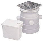 Grundfos, Liftaway C40-1, Behållare, placeras ovan mark