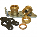 Perfecta Avst.vent 2-pack 22CU DN25 fläns, stänges med insex