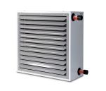 Eveco, AH2610.11, Fläktluftvärmare, ljusgrå RAL7035, BxHxD 700x700x420