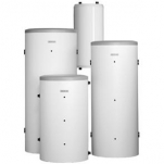 NIBE Utjämningskärl UKV 100, vit, 100L, Ø450x1010mm