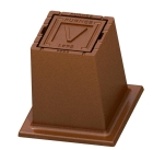 6444/6441, Ventilbetäckning, fyrkantig, 140x140, gråjärn