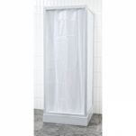 Duschkabin Basic 80x80 utan dörr Alterna