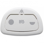 Ifö, Sign, Spolknapp, komplett, vit