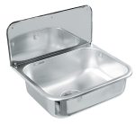 U1STD, Utslagsback, konsol, stänkplåt utan galler, G40, 375x308x180mm