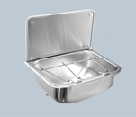 GUB3, Utslagsback, konsol/galler/stänkskydd/venti, 450x330x240mm