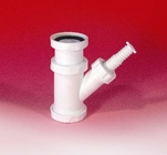 Purus, Disk-/tvättmaskinsanslutning, vit, 40mm, PP