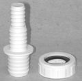 Faluplast, Falu 78600, Slangnippel, vit, 15-22mm/G25