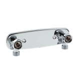 Blandarfäste, utanpåliggande, M26x1,5-G15, 160c/c, rostfritt