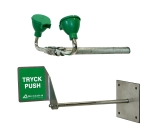 GIA 3704, Ögon- & ansiktsdusch, DN15, 26 lit/min, rostfritt stål