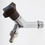 Tappventil, standard/slanganslutning 15 , G15, mattförkromad