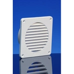 Pax, 100, Ytterväggsgaller, vit