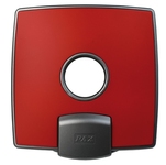 Pax, designkåpa 700, Kåpa, fyrkantig, grå/röd