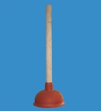 Jafo, !, Vaskrensare, med träskaft, flerfärgad