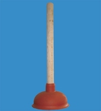 Jafo, !, Vaskrensare, med träskaft, flerfärgad