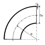 114.3x2.0 bj 3d 234 i gruppen Rr & rrdelar / Rostfria rr / Rostfria/syrafasta Rrdelar hos Din VVS-Butik (9148786)