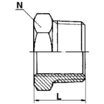 50x40 bussning r-211 tp 316 i gruppen Rr & rrdelar / Rostfria rr / Rostfria/syrafasta Rrdelar hos Din VVS-Butik (9157451)