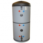 Ackumulatortank TS500 med dubbla vv-slingor - 500 liter