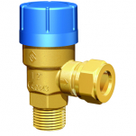 ALTECH SÄKERHETSVENTIL TAPPVVATTEN DN 15/Klämring 15 mm