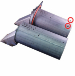 Värmebaronen Inre brännarrör med gavel till Viking Bio (20) t o m tillv. nr. 033452648