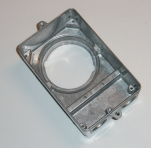 Värmebaronen Underdel K7-box, aluminium, 90 x 50 x 140 mm